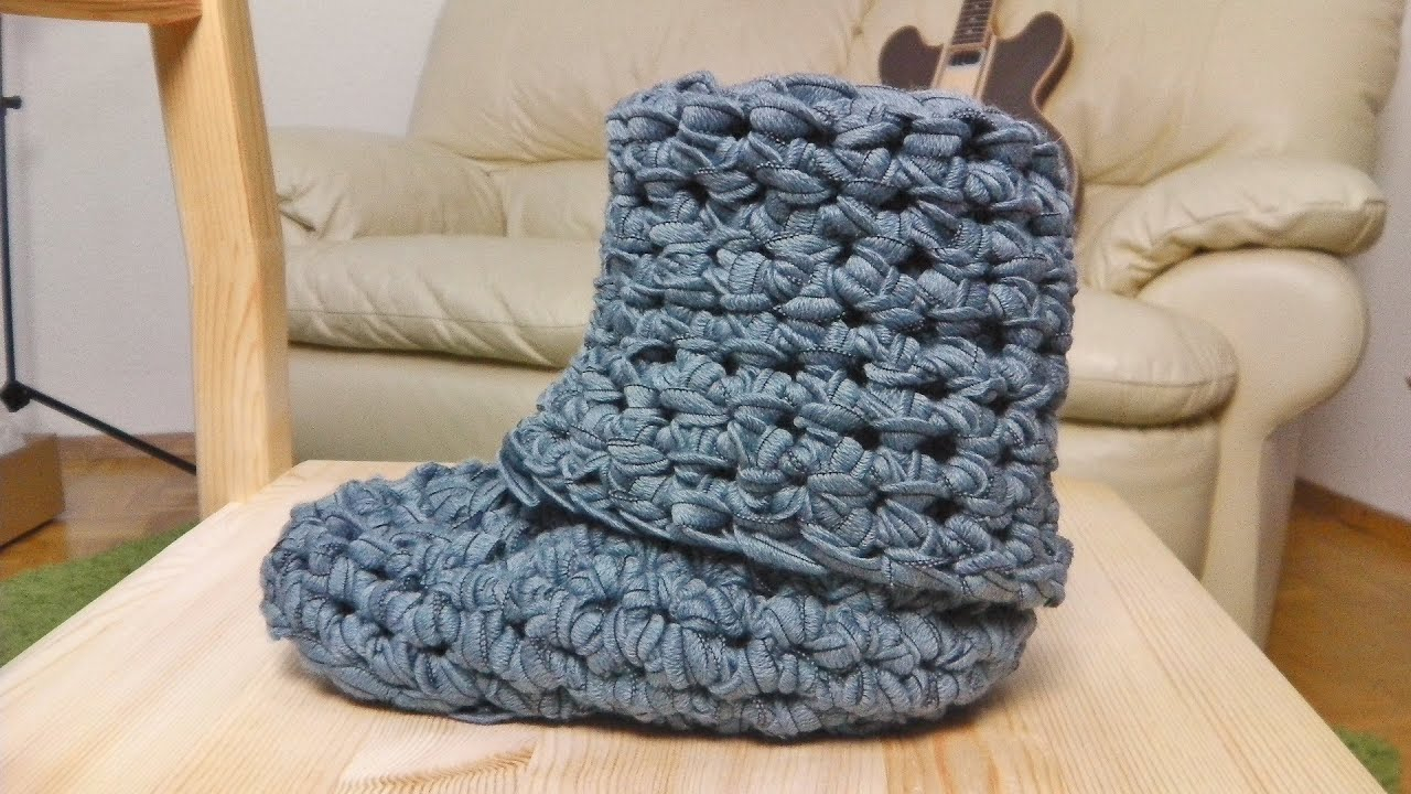 Hollydoll Crochet Boot Slippers Pattern How To Crochet Boots Youtube