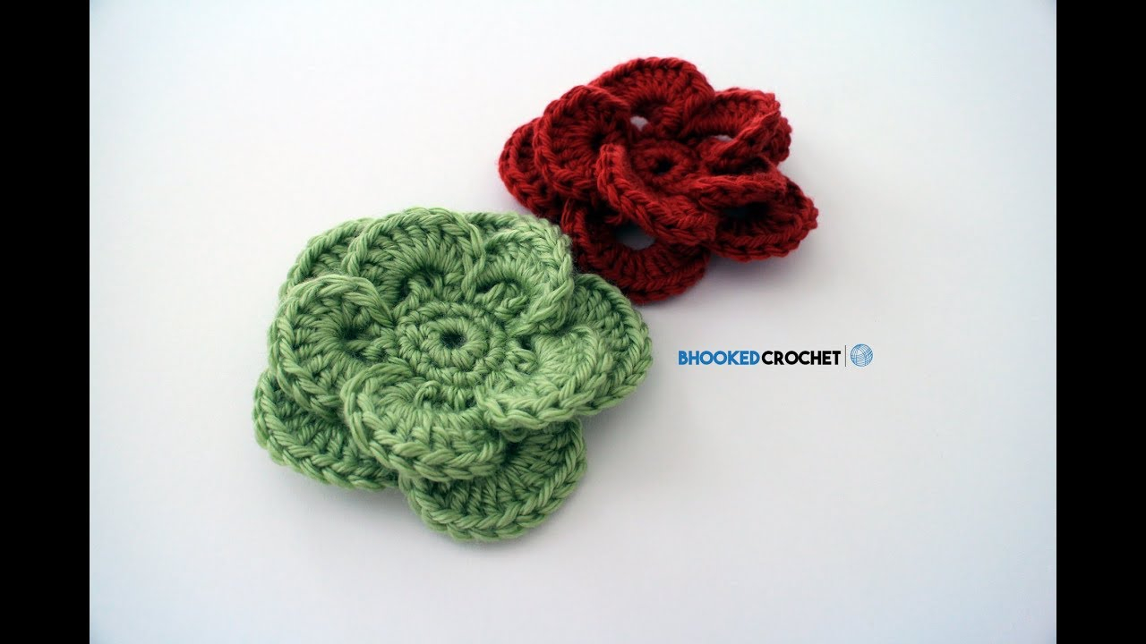 Hooked On Crochet Free Patterns How To Crochet A Flower Crochet Wagon Wheel Flower Free Crochet