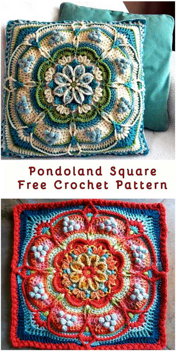 Hooked On Crochet Free Patterns Pondoland Crochet Square Free Pattern Styles Idea