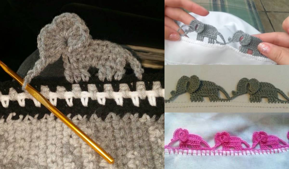 How To Follow A Crochet Pattern Elephant Edging Border Free Crochet Pattern Your Crochet