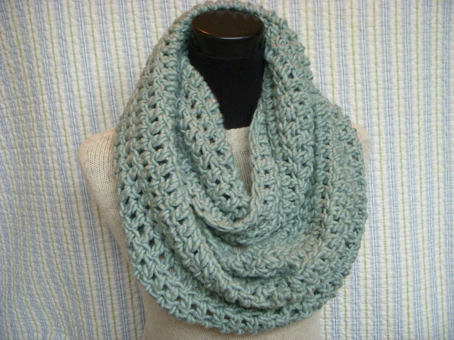 Infinity Crochet Scarf Pattern Knitted Infinity Scarves Patterns Erieairfair