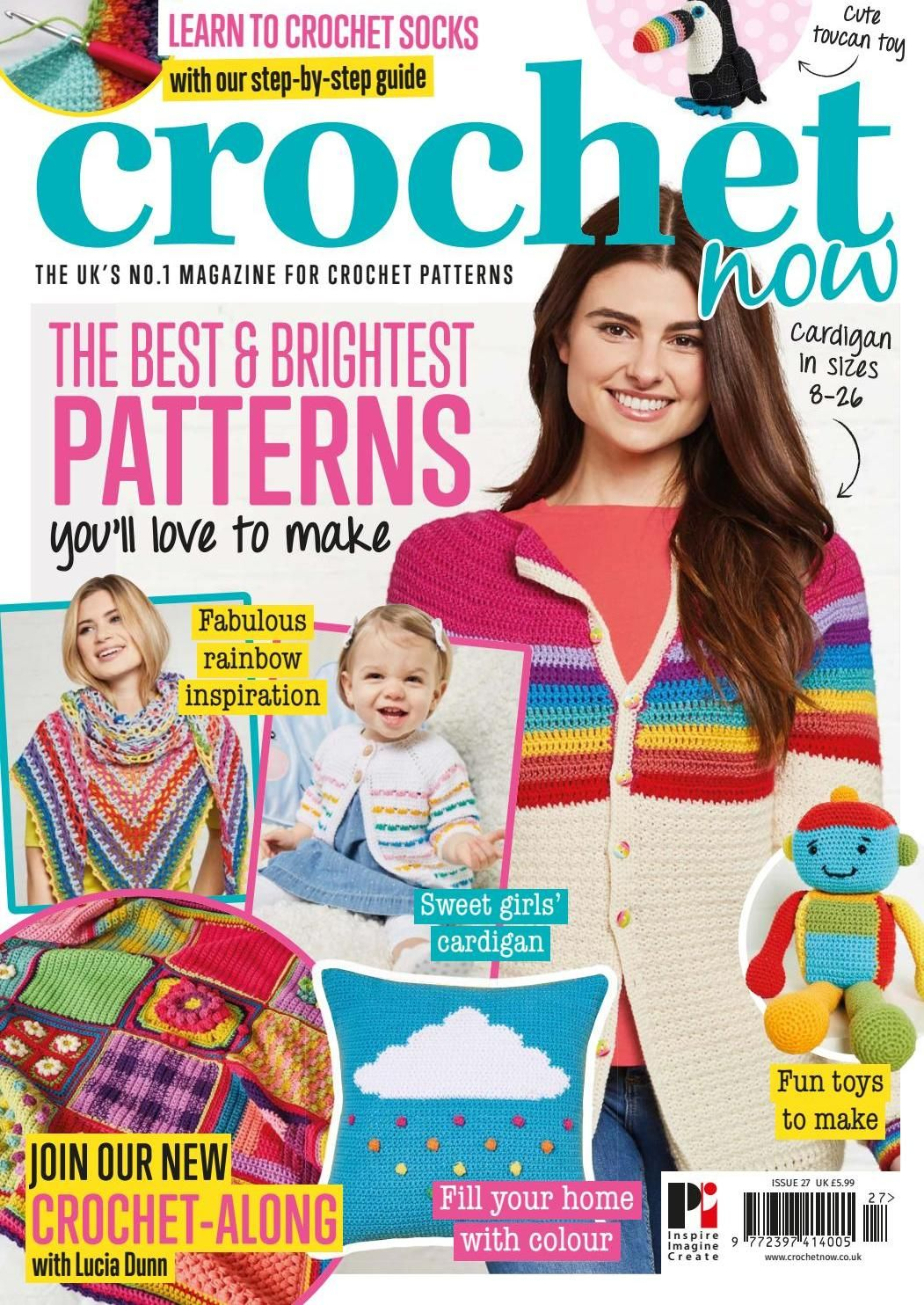 Knit And Crochet Now Patterns Crochet Now Issue 27 2018 Crochet Books Crochet Crochet