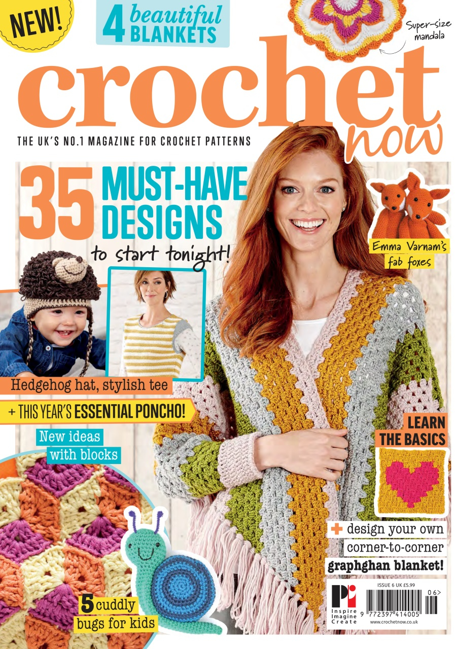 Knit And Crochet Now Patterns Crochet Now Magazine Issue 6 Subscriptions Pocketmags