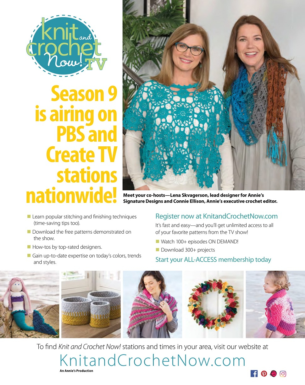 Knit And Crochet Now Patterns Crochet Spring 2019 Liveinternet