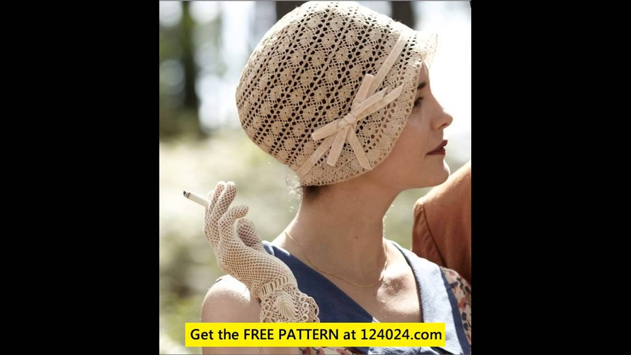 Lace Hat Crochet Pattern Crochet Lace Hat Youtube