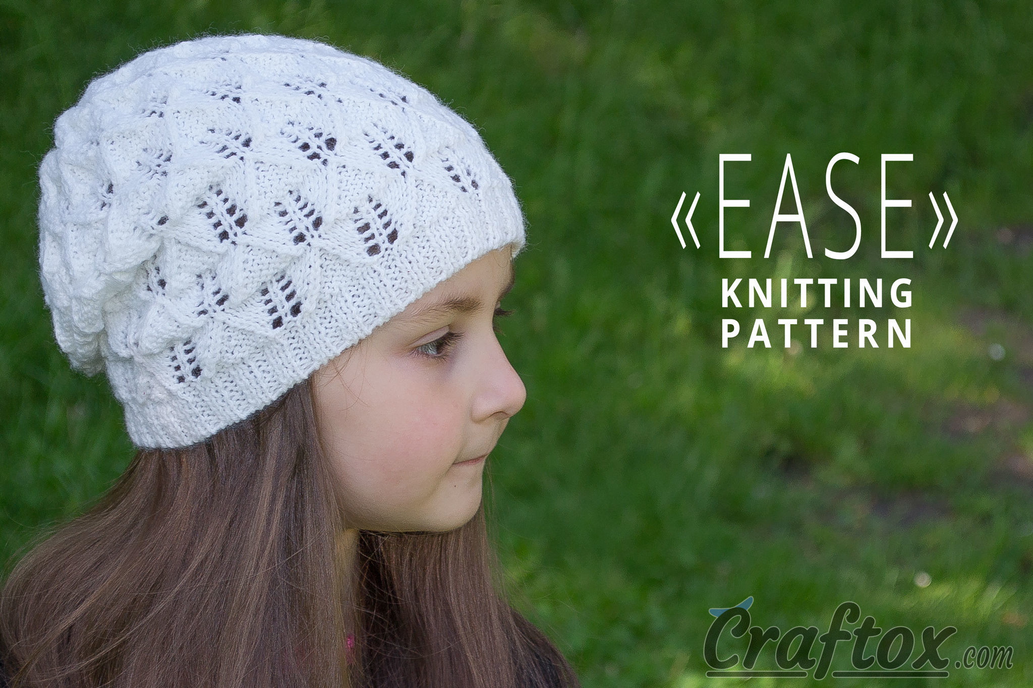 Lace Hat Crochet Pattern Ease Lace Slouchy Beanie Hat Free Knitting Pattern