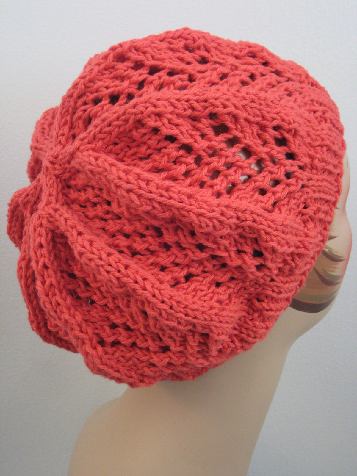 Lace Hat Crochet Pattern Free Knitting Pattern Hats Fan Lace Hat Knitting Hat Free