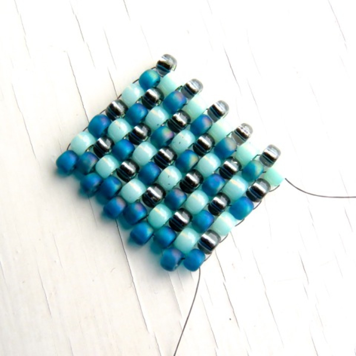 Lanyard Crochet Pattern Learn The Peyote Stitch Bead Weaving Basics