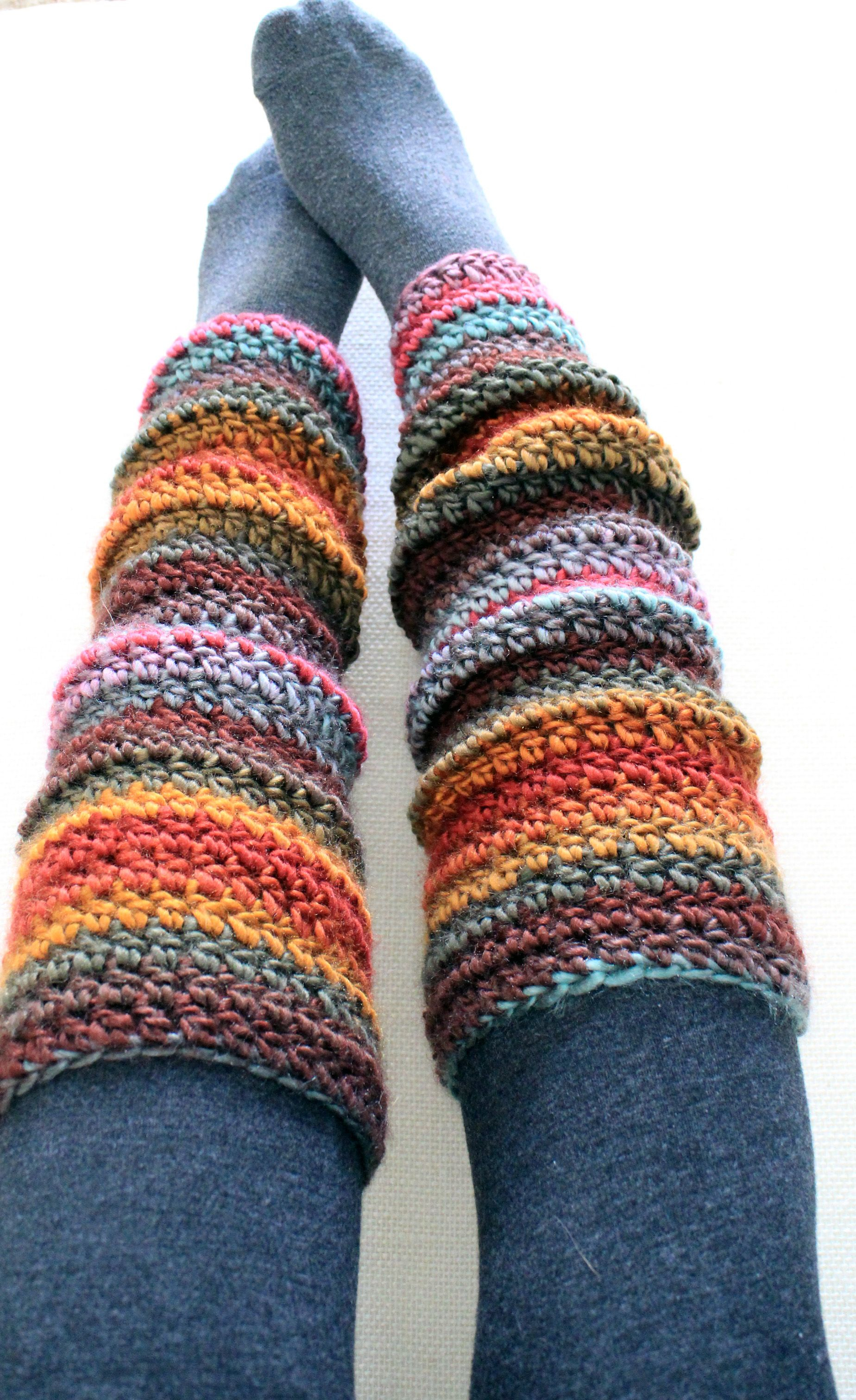 Leg Warmer Crochet Pattern Free Beginner Crochet Leg Warmersvideo Tutorial And Free Pattern