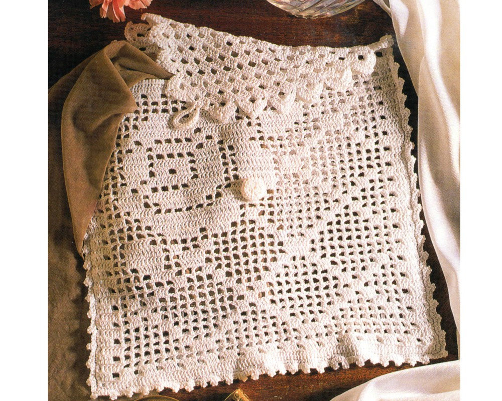 Lingerie Crochet Pattern Jewelry Travel Bag Crochet Pattern Lingerie Bag Crochet Etsy