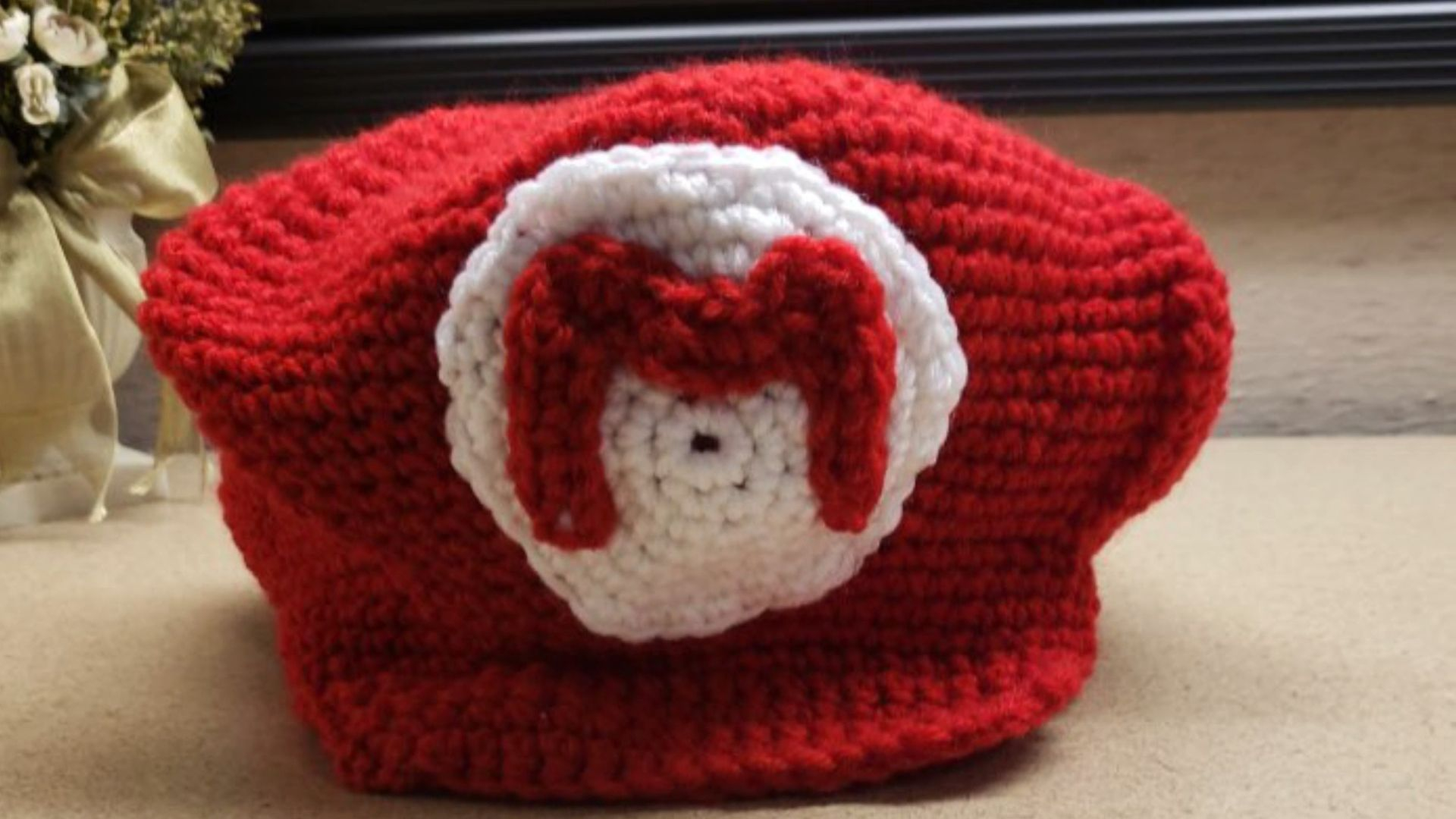 Mario Hat Crochet Pattern Crochet Hat Mario Mariobrothers Beginner Diy Projects To Do