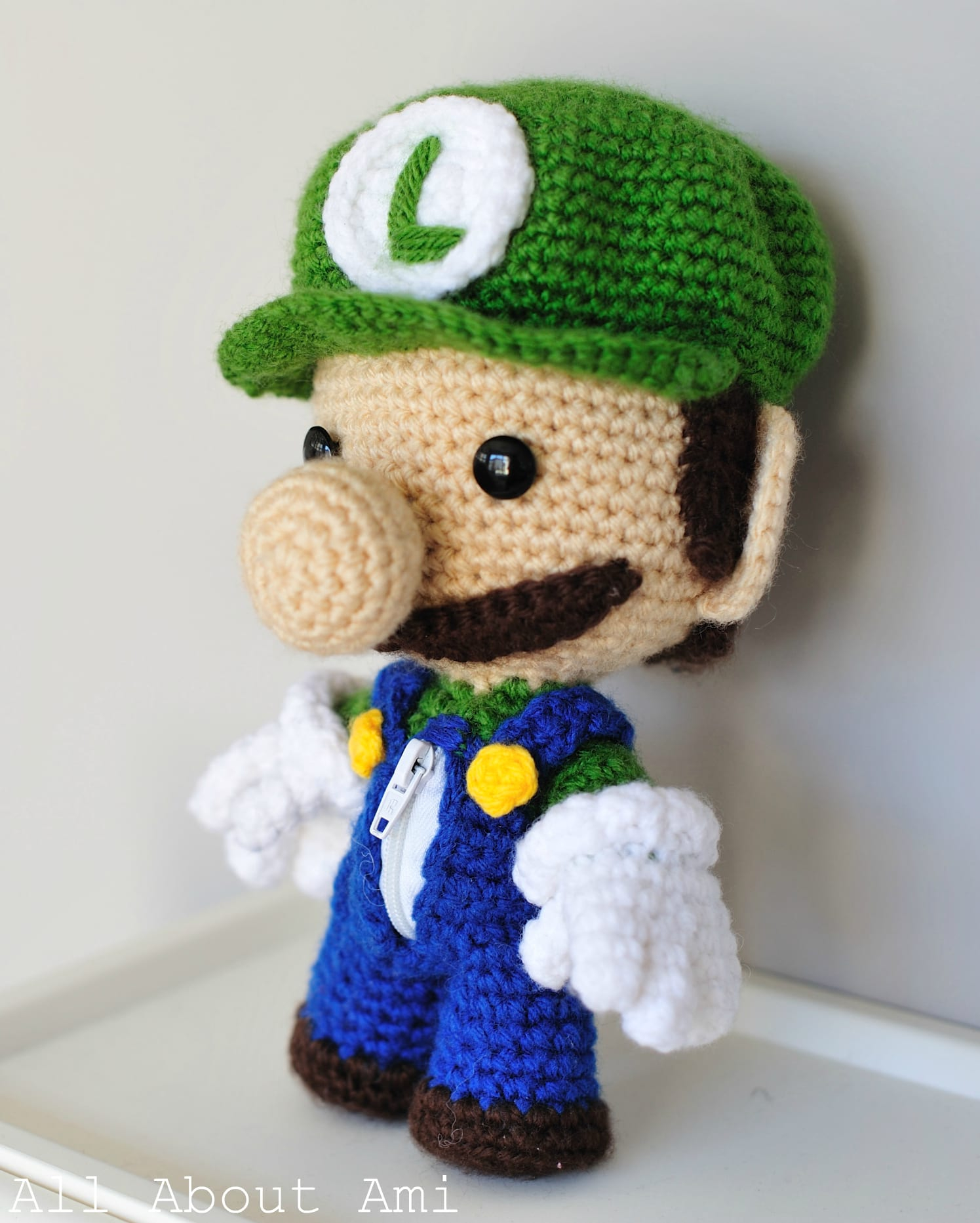 Mario Hat Crochet Pattern Luigi All About Ami