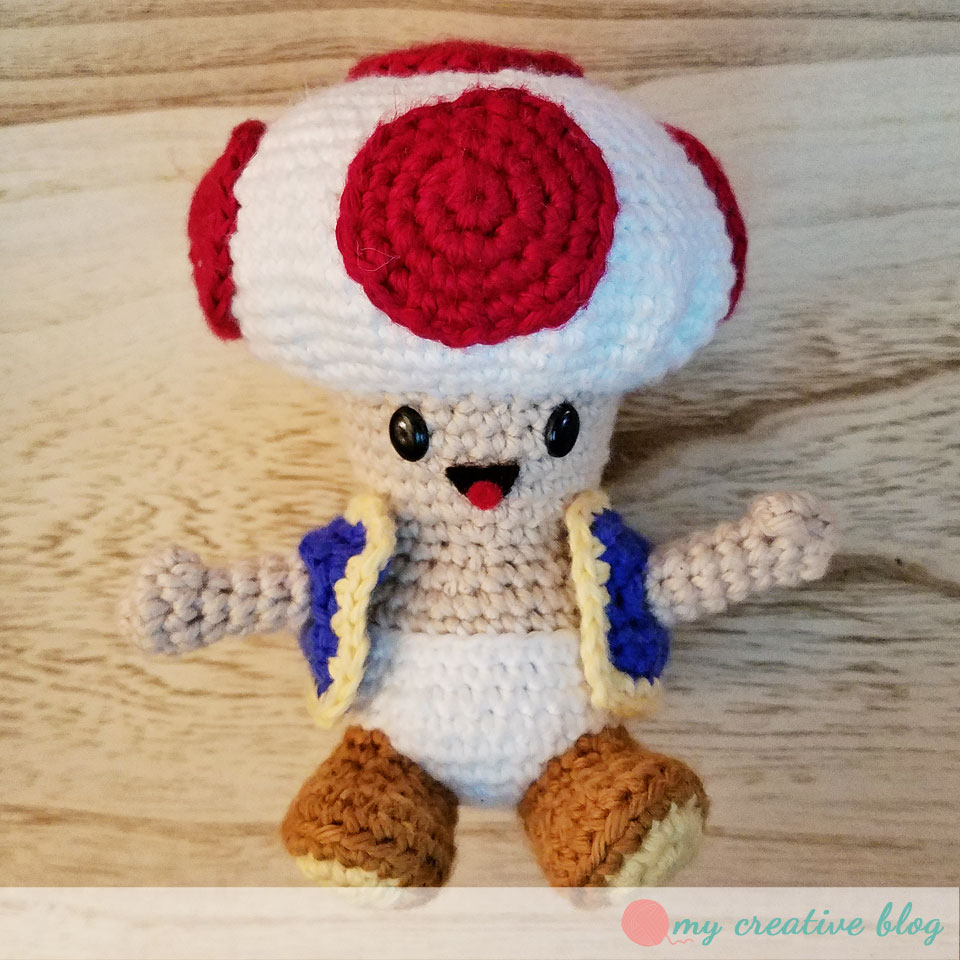 Mario Hat Crochet Pattern Super Mario Bros Toad Crochet Pattern My Creative Blog