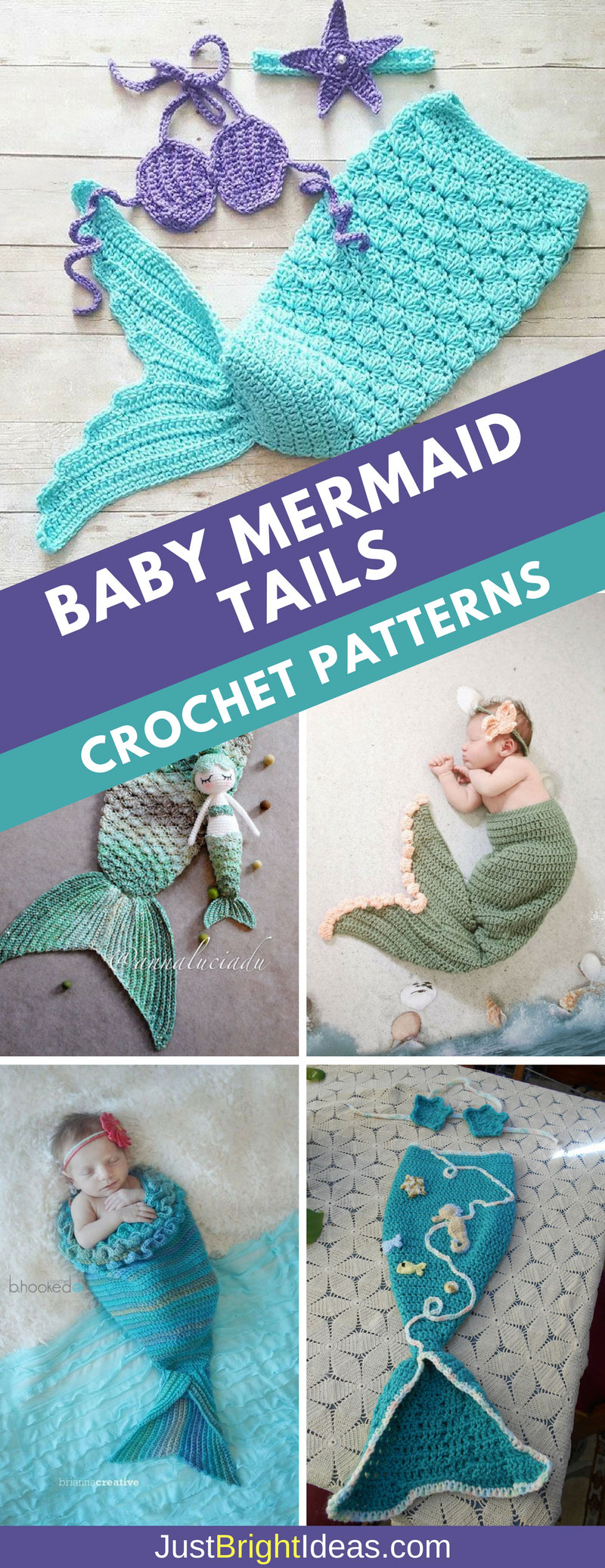 Mermaid Crochet Pattern For Baby 9 Super Sweet Crochet Ba Mermaid Tail Patterns Everyone Will Adore