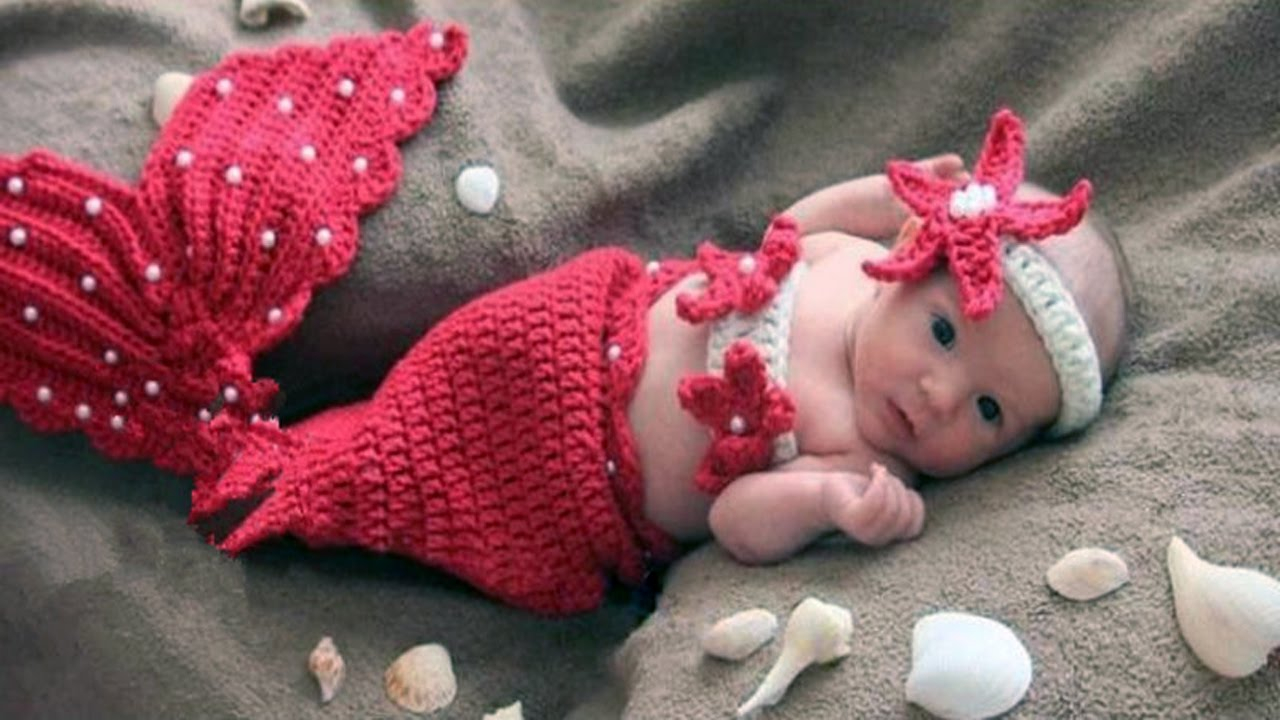 Mermaid Crochet Pattern For Baby Crochet Ba Cocoon For Newborn Mermaid Blanket Kids