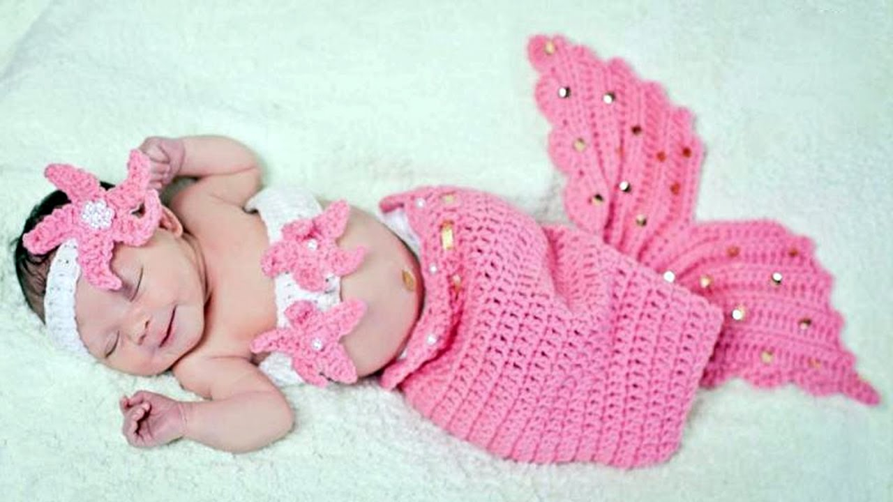 Mermaid Crochet Pattern For Baby Free Newborn Ba Mermaid Tail Crochet Ideas Youtube