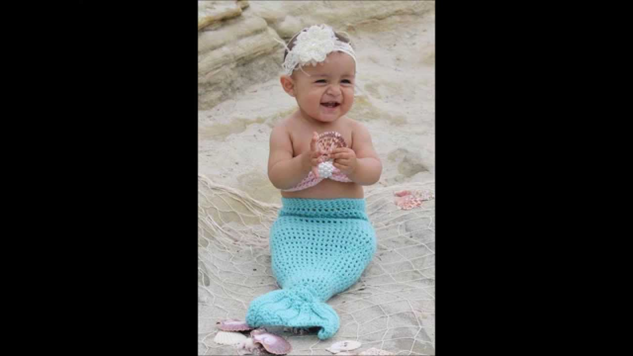 Mermaid Crochet Pattern For Baby Mermaid Ba Crochet Youtube