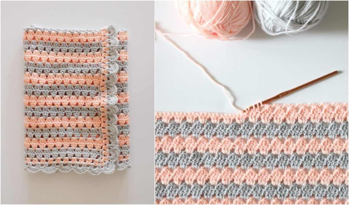 Modern Crochet Patterns Free Modern Granny Ba Blanket Free Crochet Pattern Your Crochet