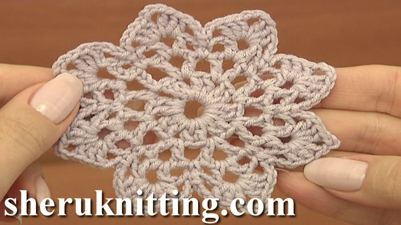 Motif Patterns Crochet Easy To Crochet Round Motif Tutorial 12 Part 1 Of 2 Youtube
