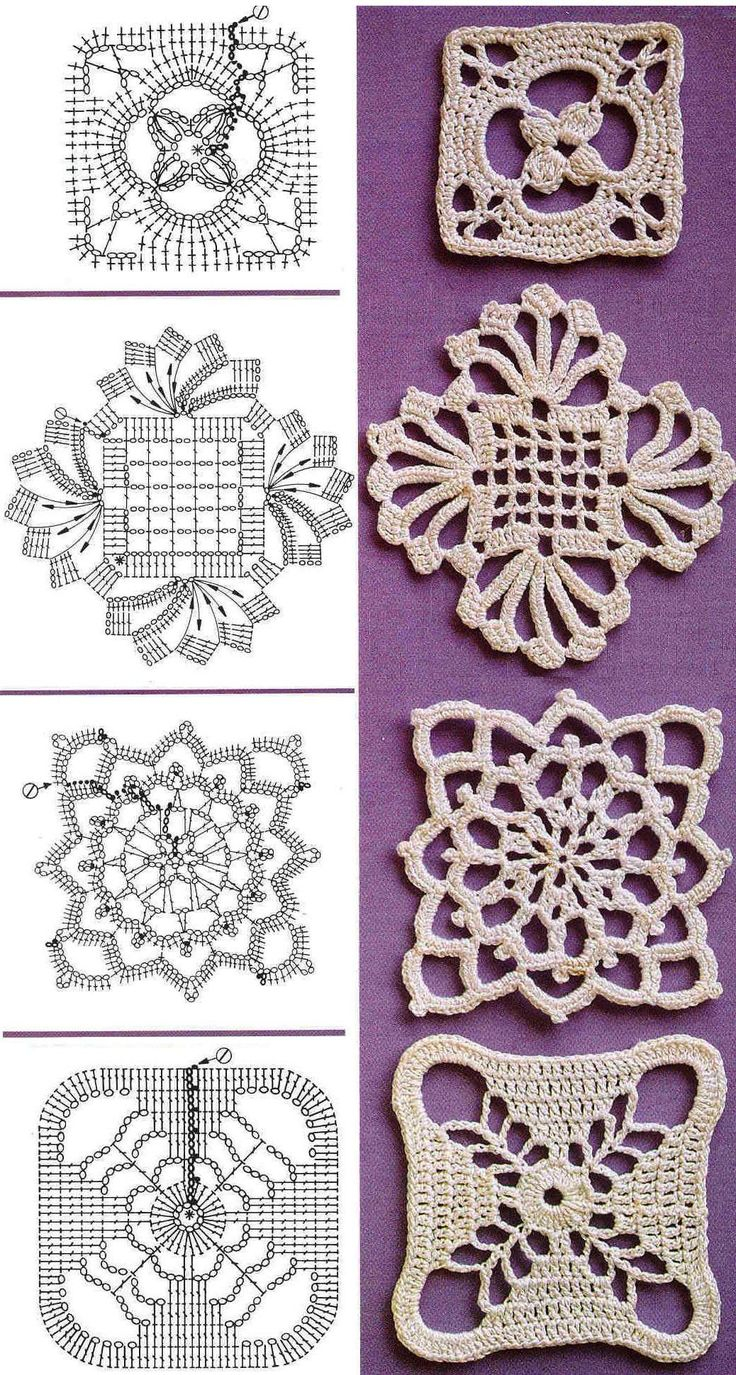 Motif Patterns Crochet Use Of Crochet Motifs Crochet And Knitting Patterns 2019