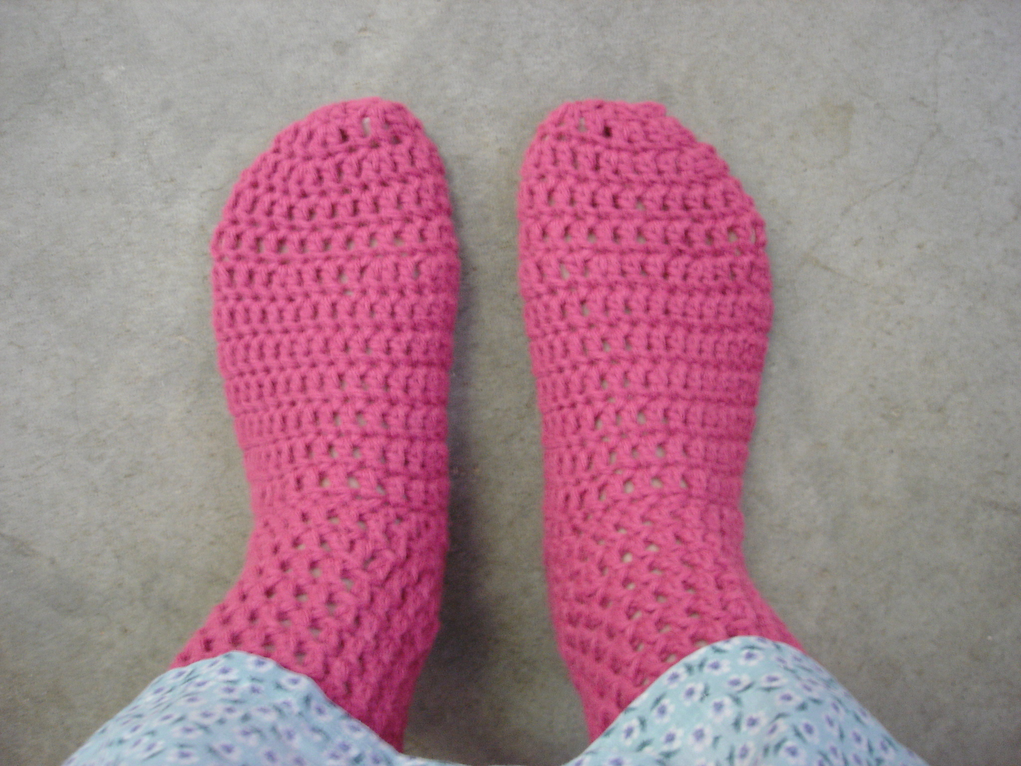 Pattern For Crochet Socks Crochet Sock Pattern Merrydeals4u