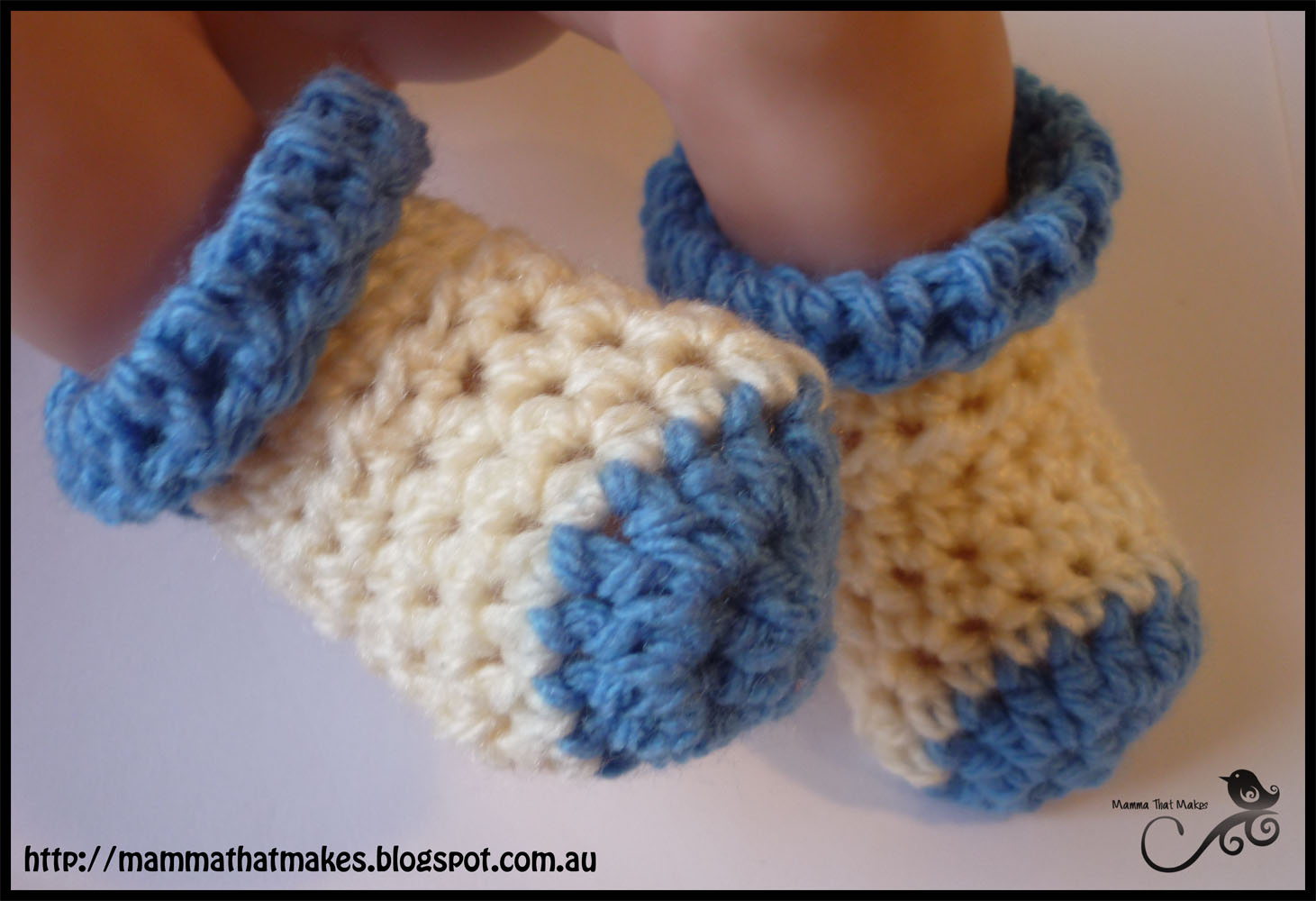 Pattern For Crochet Socks Mamma That Makes Crochet Socks For Preemies And Full Term Babies