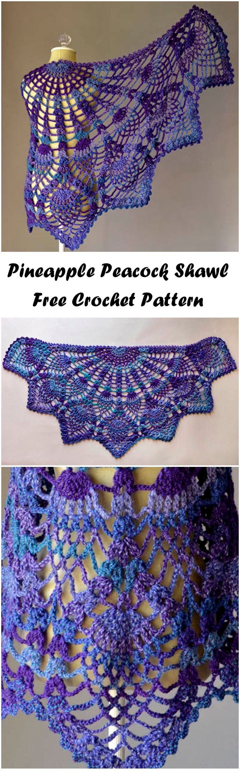 Pineapple Crochet Shawl Pattern Crochet Pineapple Peacock Shawl Amigurumi Community Board