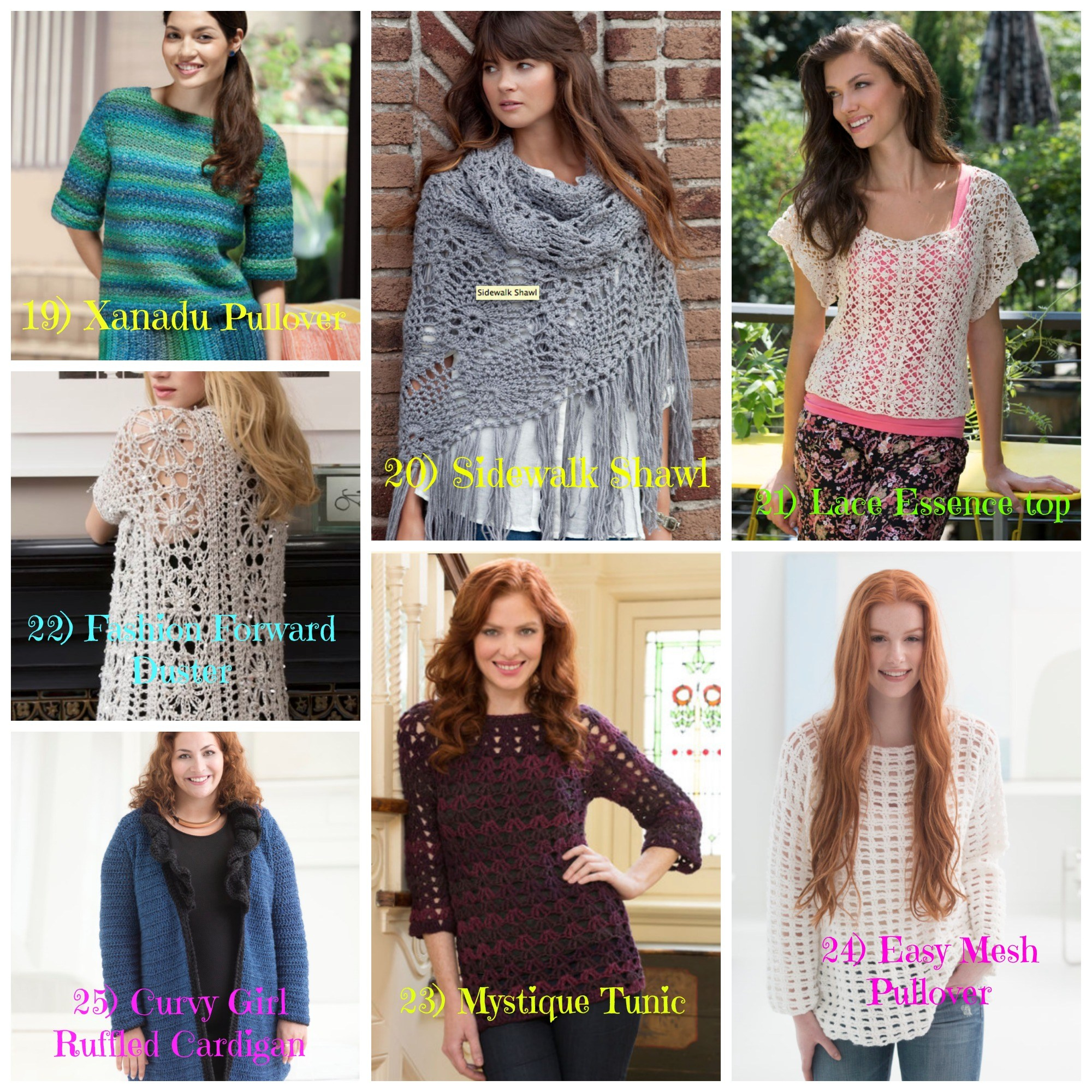 Plus Size Crochet Patterns 25 Plus Size Free Crochet Garment Pattern Round Up All Crafts