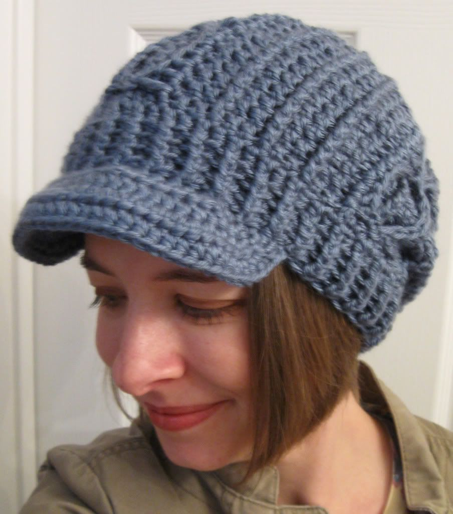 Ponytail Crochet Hat Pattern Free Free Crochet Pattern Slouchy Faux Cable Hat With Or Without Brim