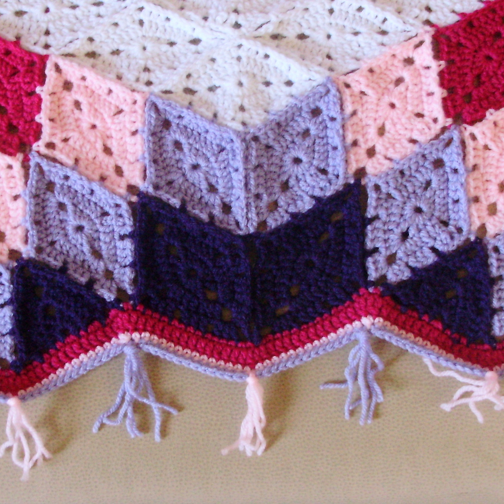 Prairie Star Crochet Pattern Prairie Star Afghan Bordure Patricia Flickr