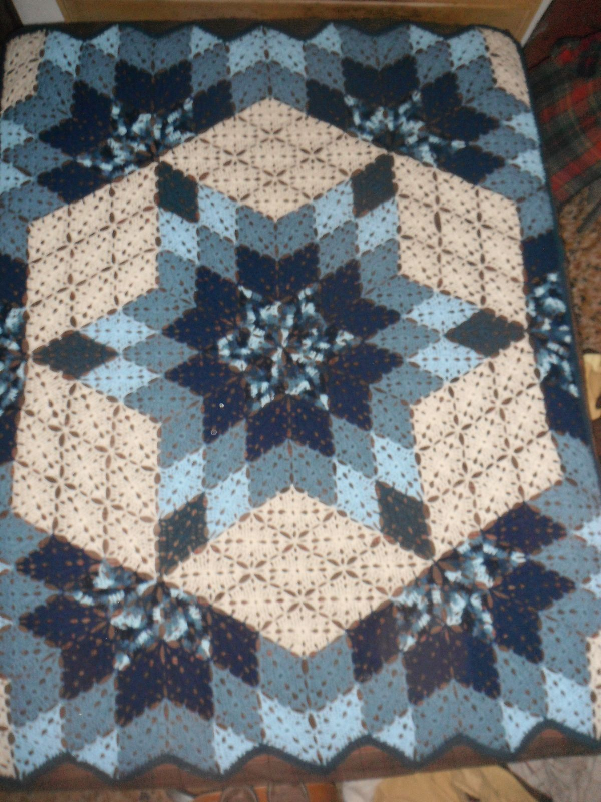 Prairie Star Crochet Pattern Ravelry Nancydtbeldens Prairie Star Afghan Crochet