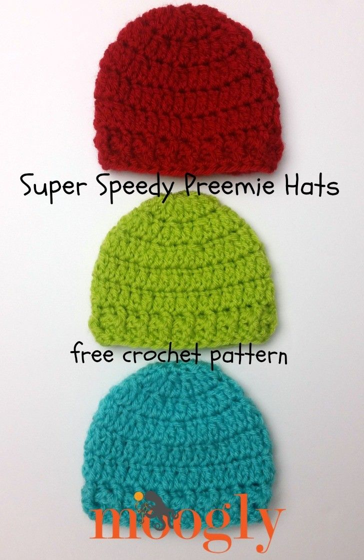 Preemie Crochet Hat Pattern Super Speedy Preemie Hat Oh Ba Pinterest Crochet Preemie