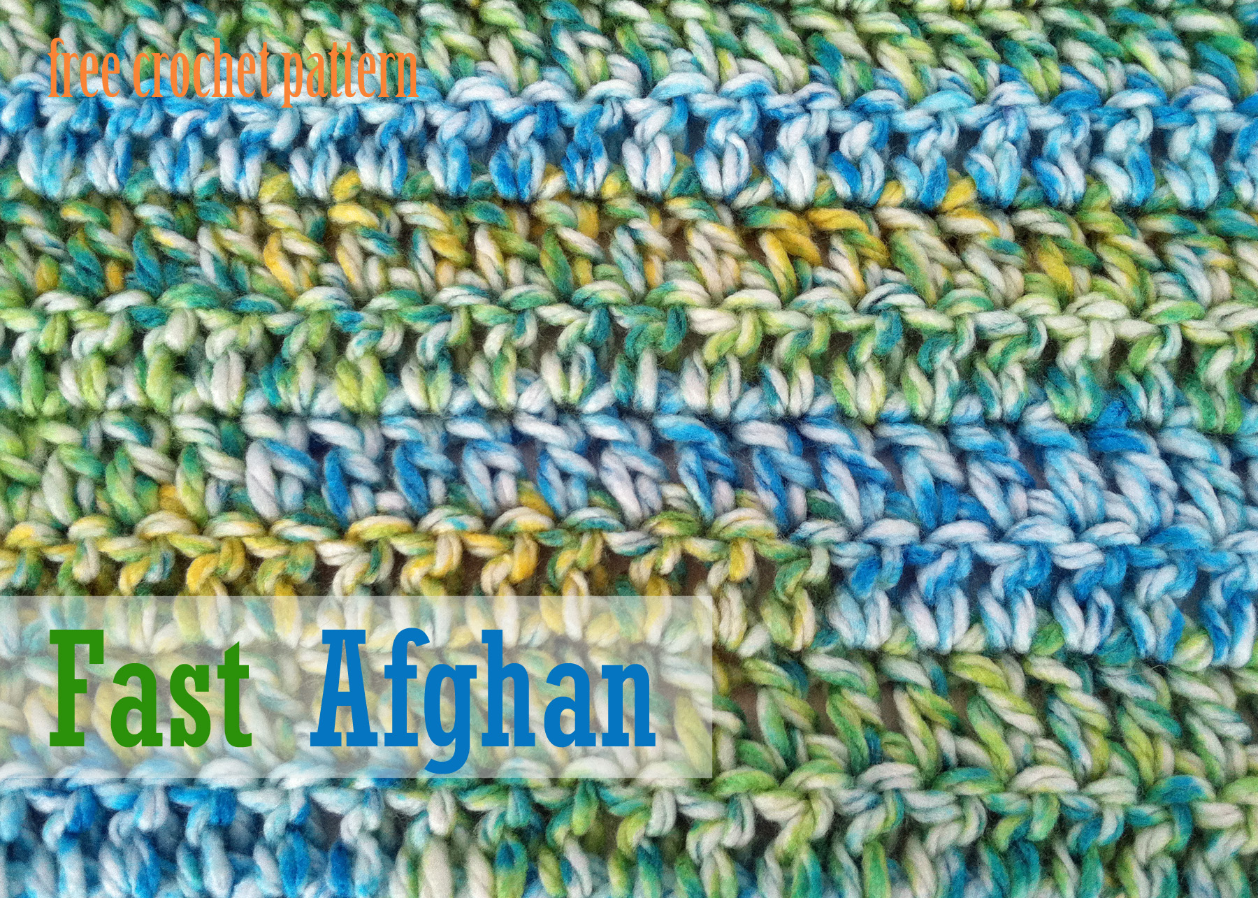 Quick And Easy Crochet Patterns Free Crochet Pattern Fast Afghan
