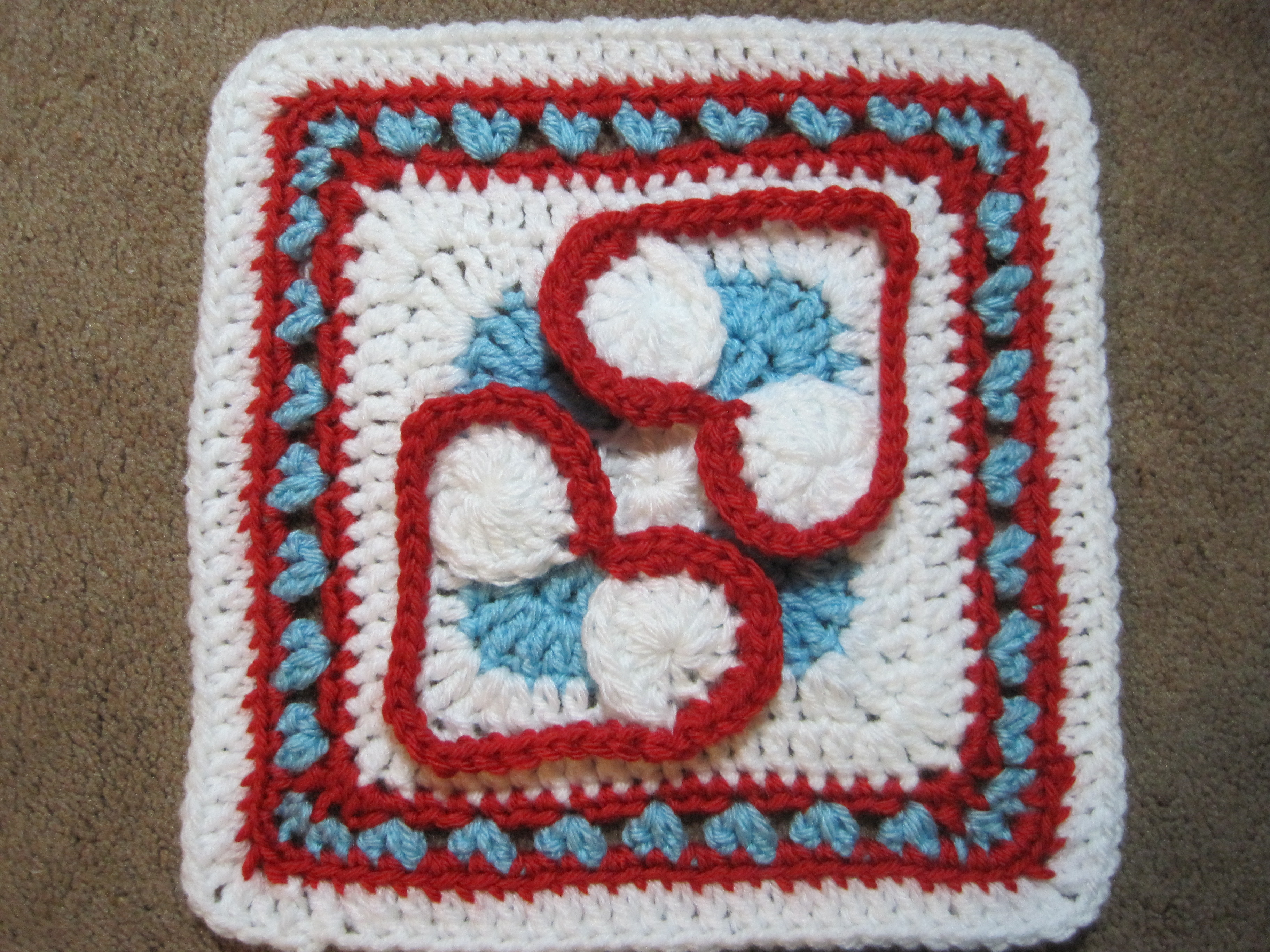 Ravelry Patterns Crochet Heart To Heart Afghan Block Free With Coupon Code Julie Yeager Designs