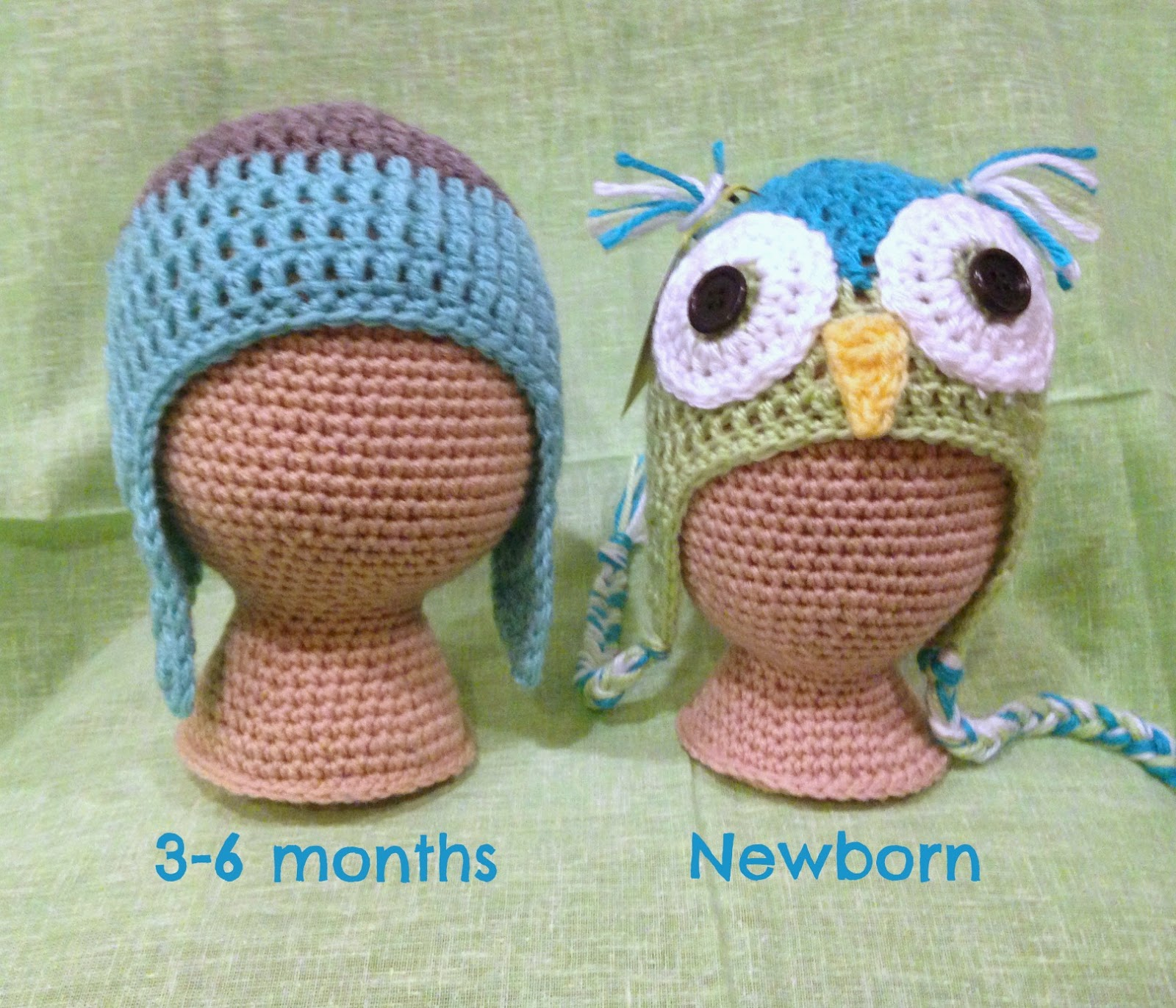 Repeat Crafter Me Crochet Owl Hat Pattern 5 Little Monsters Free Crochet Pattern Crochet Mannequin Heads