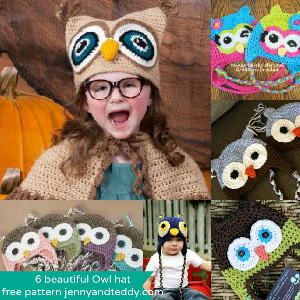 Repeat Crafter Me Crochet Owl Hat Pattern 6 Beautiful Crochet Owl Hat Free Pattens
