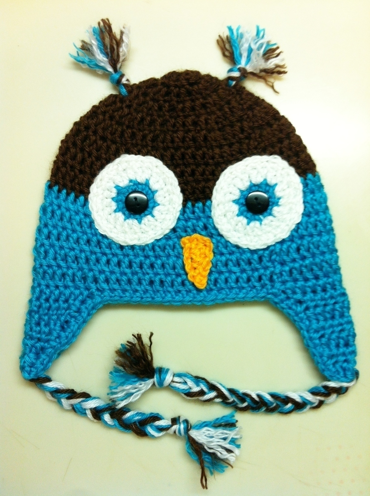 Repeat Crafter Me Crochet Owl Hat Pattern Crochet Owl Hat An Animal Hat Crochet On Cut Out Keep