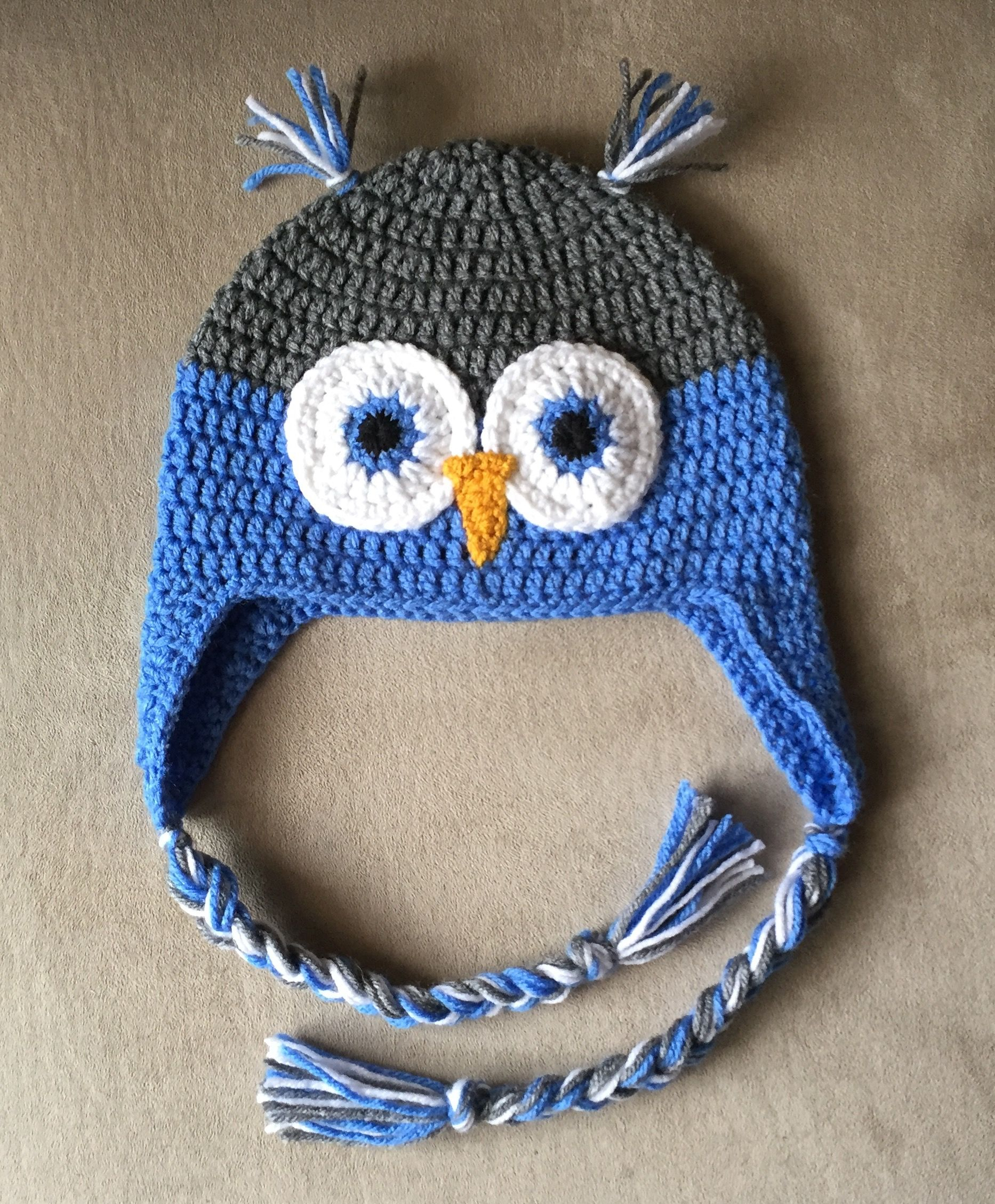 Repeat Crafter Me Crochet Owl Hat Pattern Pin Dawn Lawson Weingaertner On My Crochet Things Ive Made