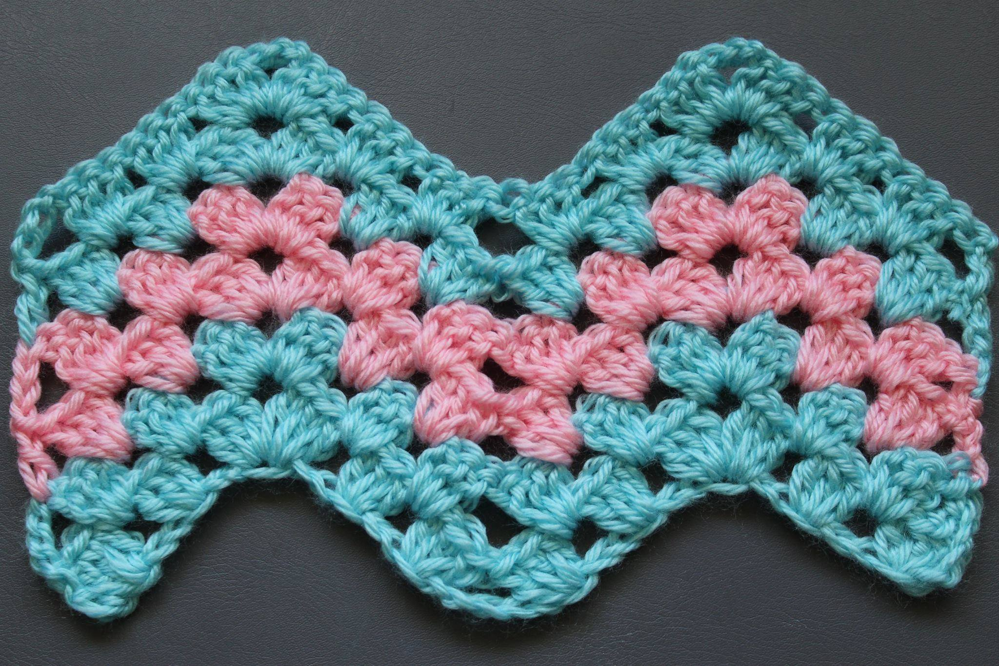 Ripple Pattern Crochet Crochet Ripple Granny Stitch Fast Easy All Crafts Channel