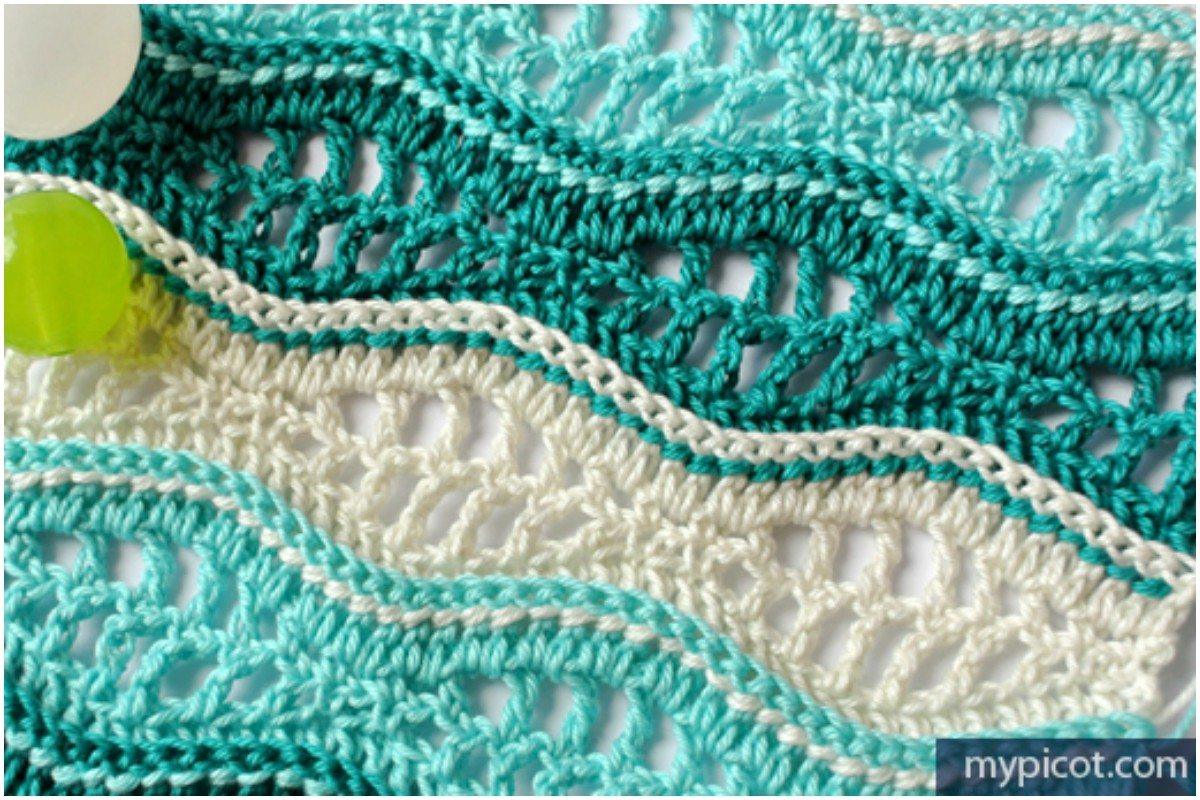 Ripple Pattern Crochet New Ripple Stitch Free Crochet Pattern Styles Idea