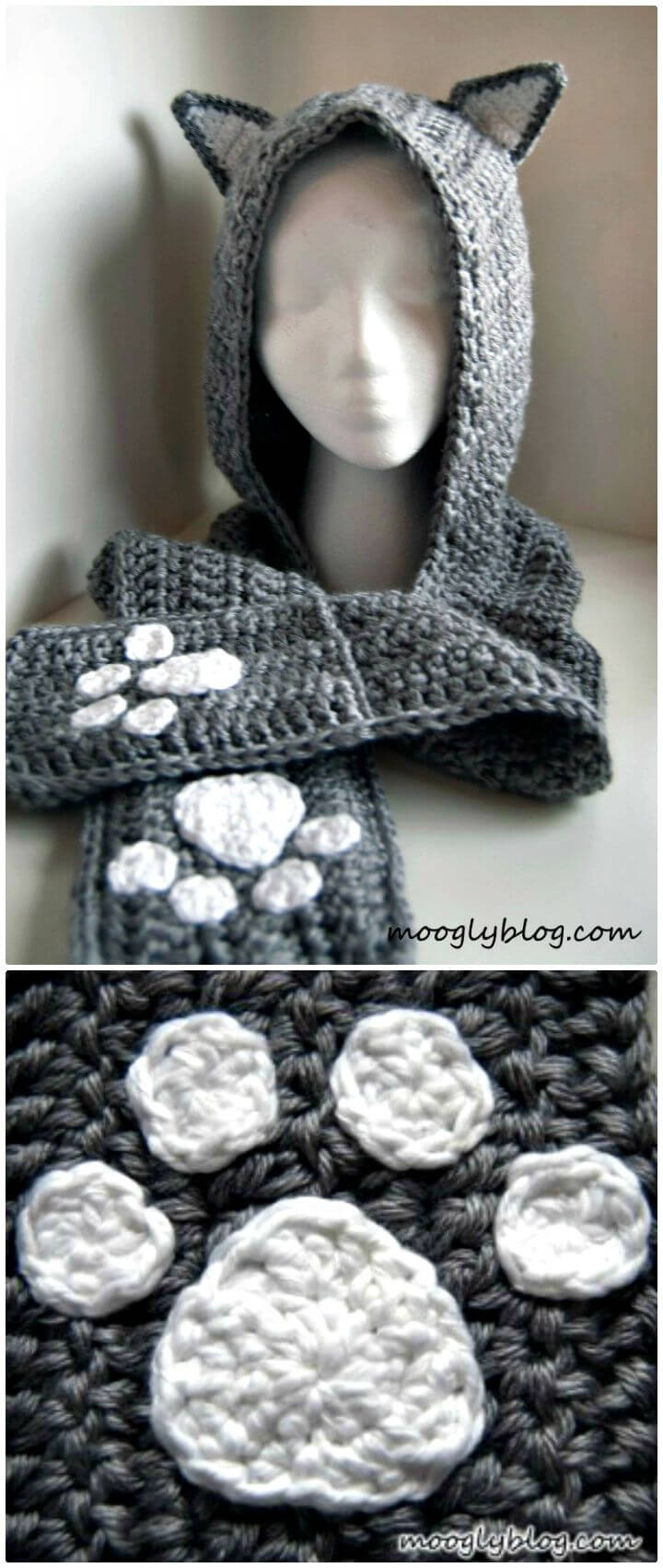 Scoodie Crochet Pattern 31 Free Crochet Hooded Scarf Patterns Diy Crafts