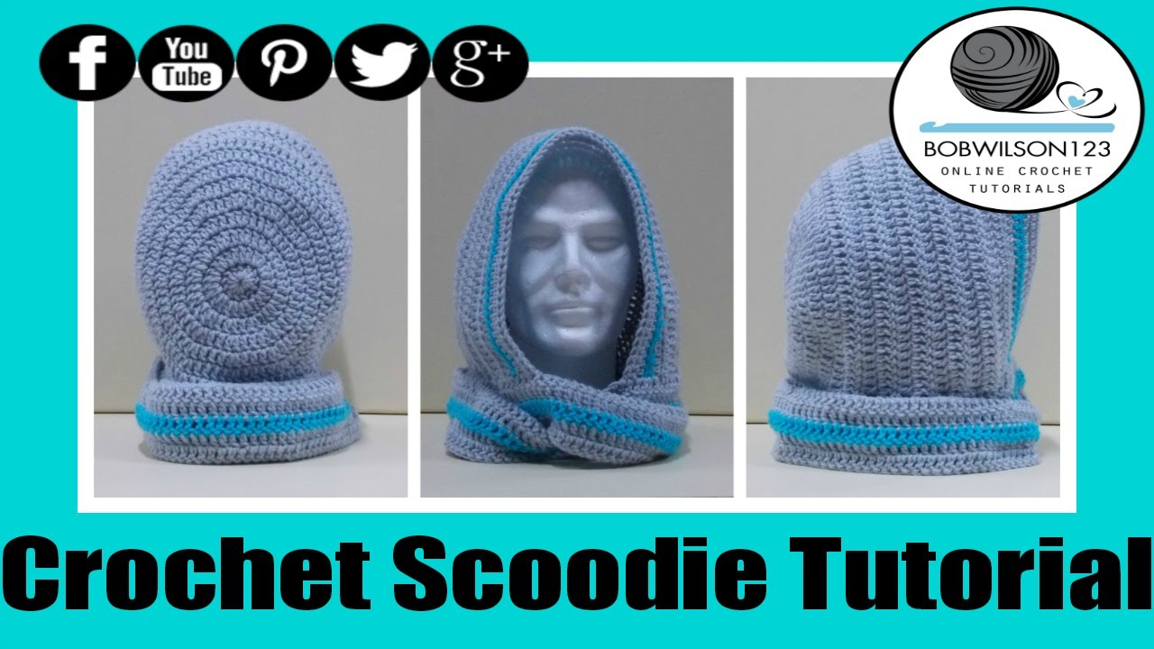 Scoodie Crochet Pattern Crochet Scoodie Rounded Hood With Written Pattern Youtube
