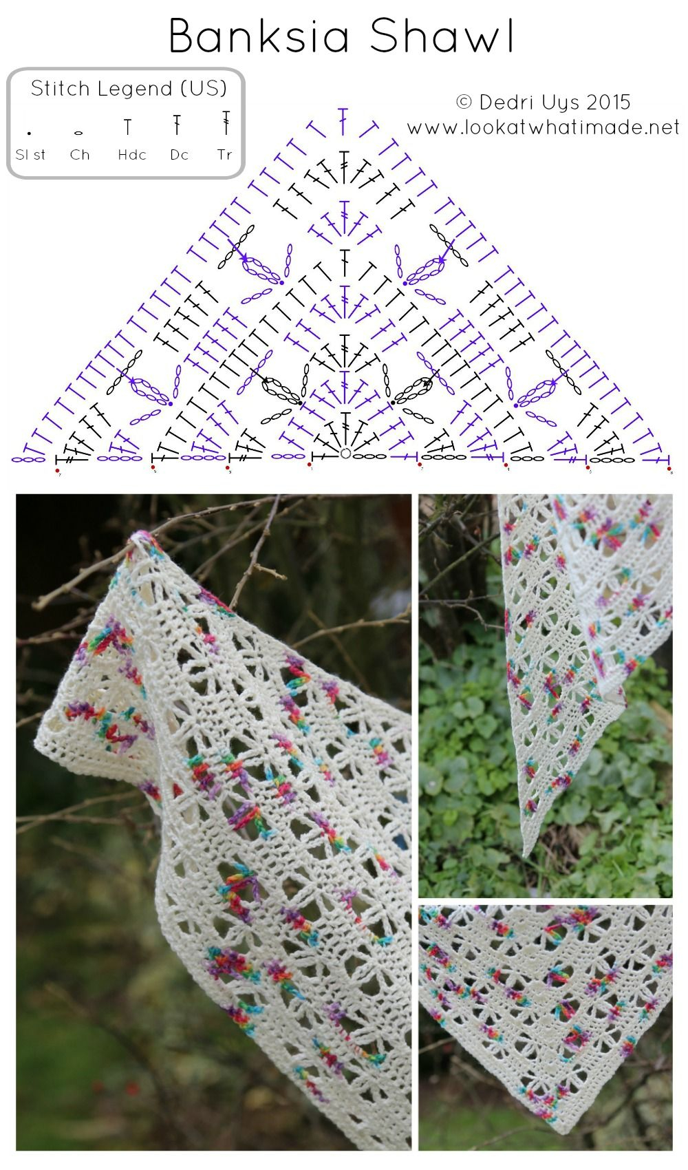 Shawl Crochet Pattern Banksia Shawl Free Crochet Pattern Shawls Scarfs Pinterest