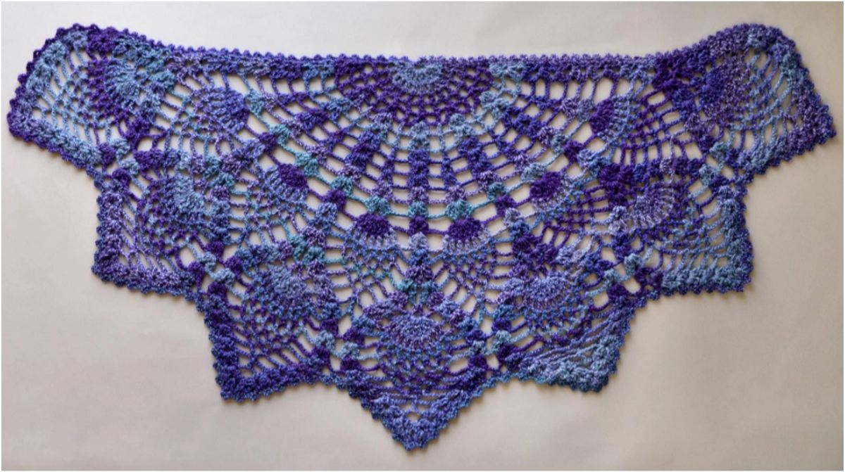 Shawl Crochet Pattern Pineapple Crochet Peacock Shawl Free Pattern Crochet Patterns