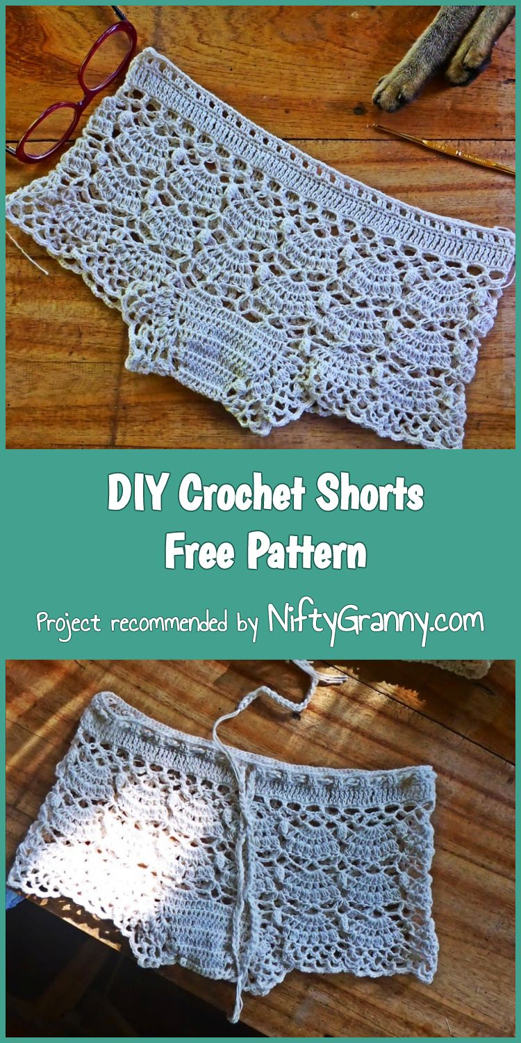 Shorts Crochet Pattern 5 Amazing Crochet Summer Shorts Free Patterns