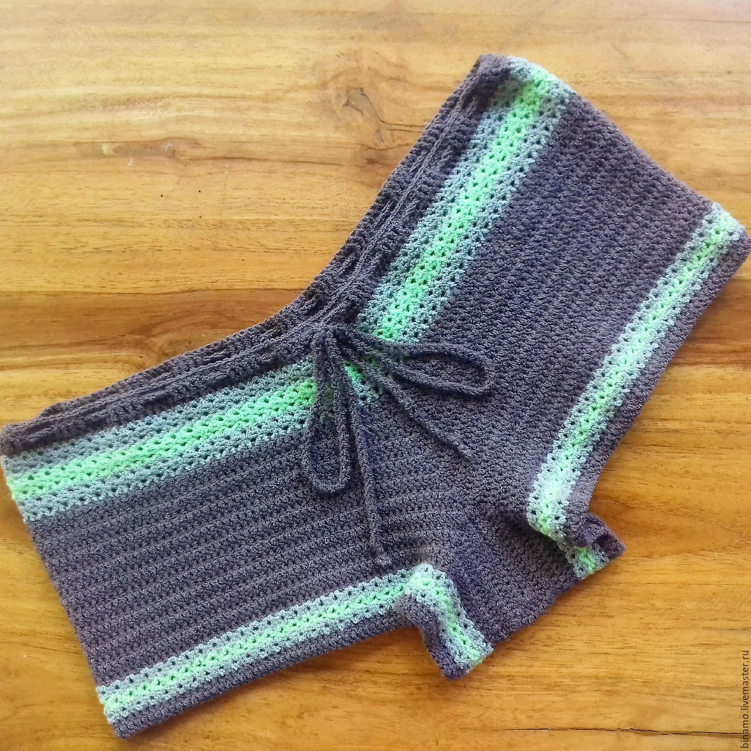 Shorts Crochet Pattern Crochet Beach Shorts Shop Online On Livemaster With Shipping