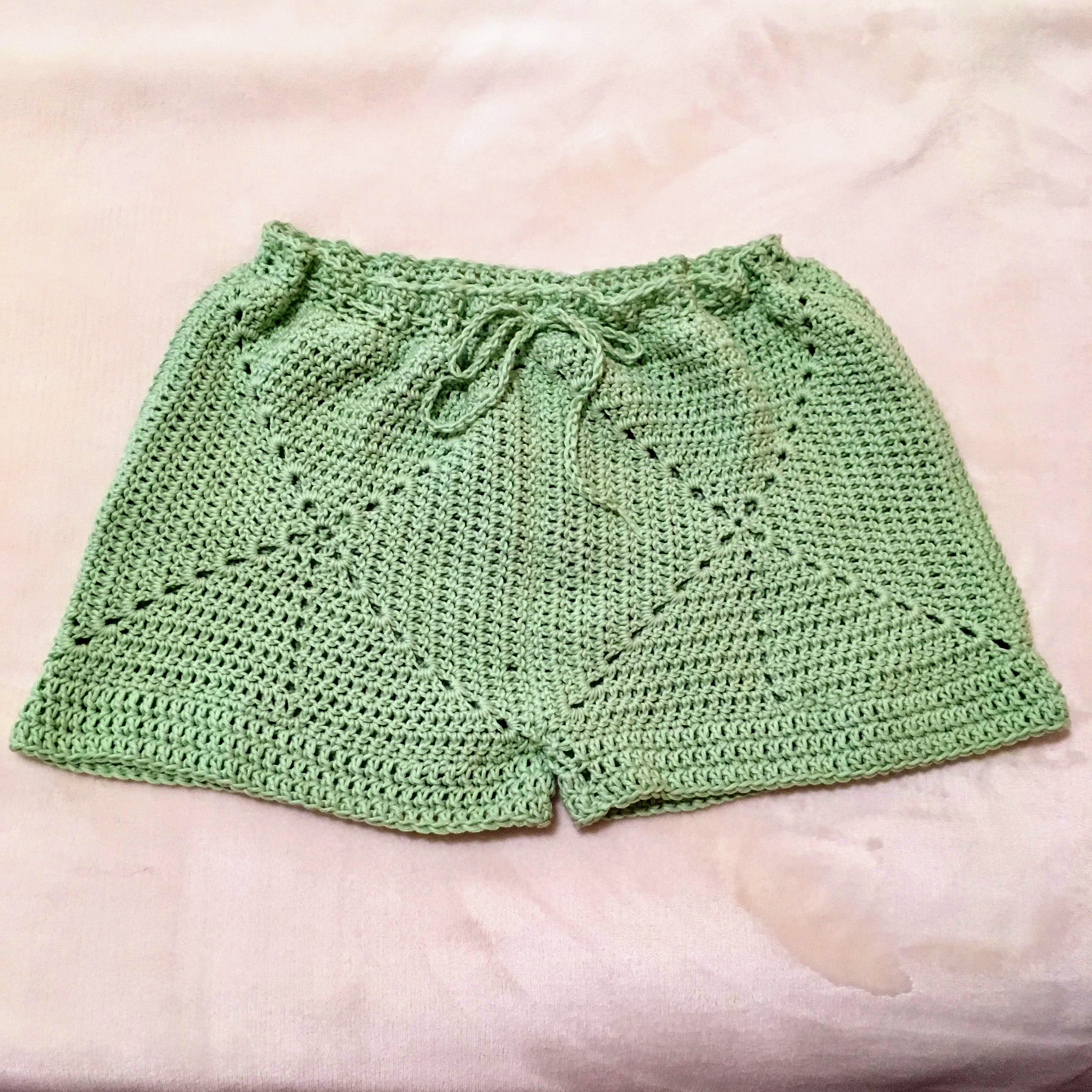Shorts Crochet Pattern Quick Granny Square Crocheted Shorts Pattern Etsy