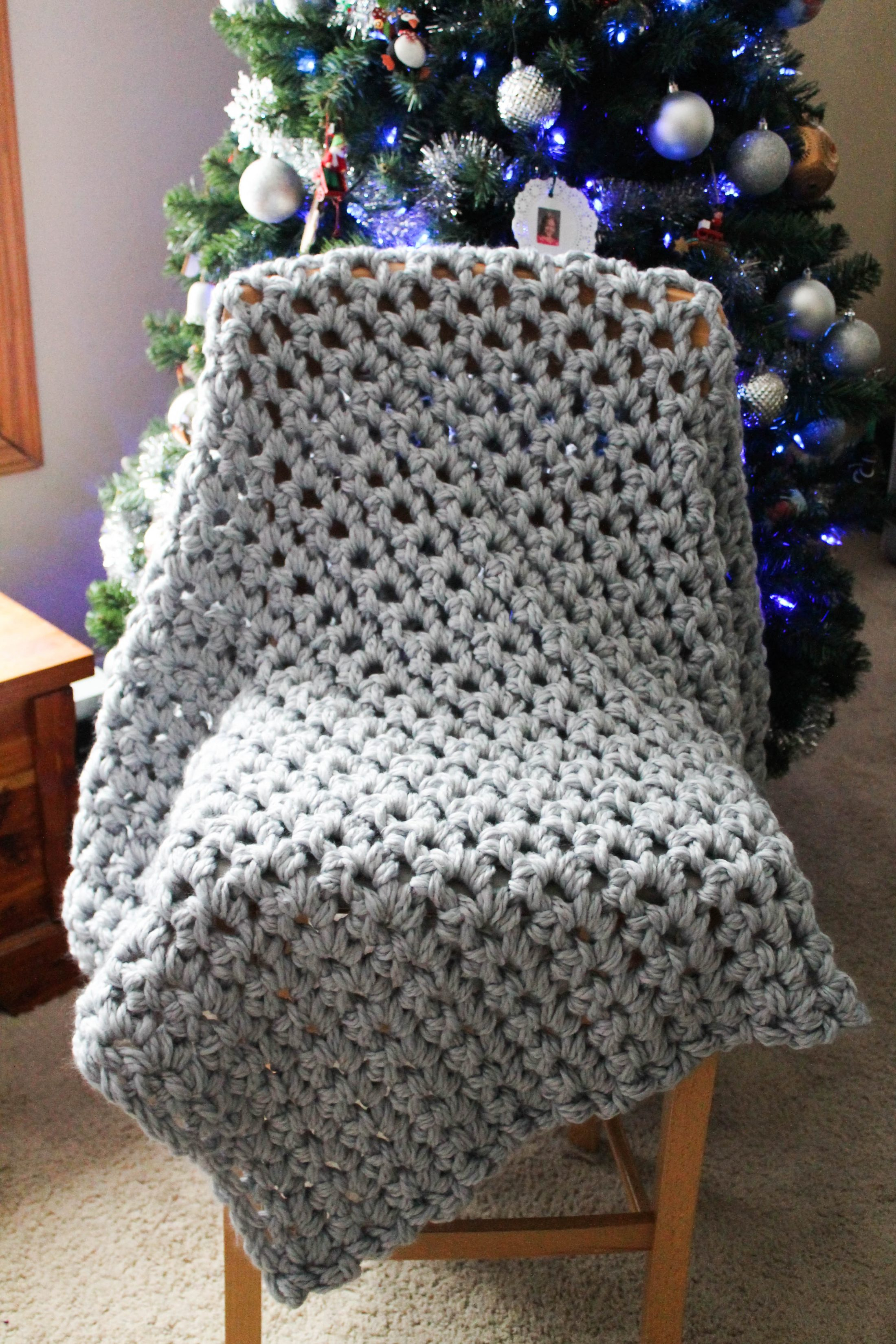 Simple Crochet Blanket Patterns Simple Crochet Blanket Pattern Crafty Mn Mom
