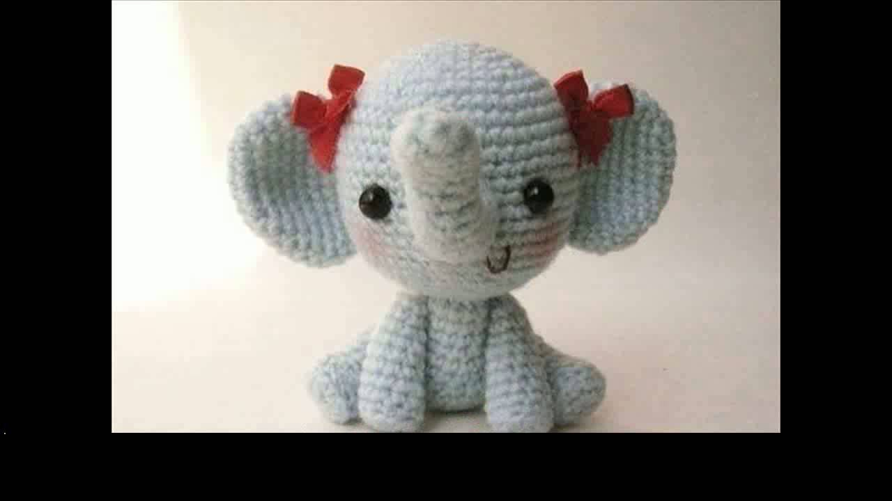 Simple Crochet Doll Pattern Easy Crochet Elephant Projects Youtube