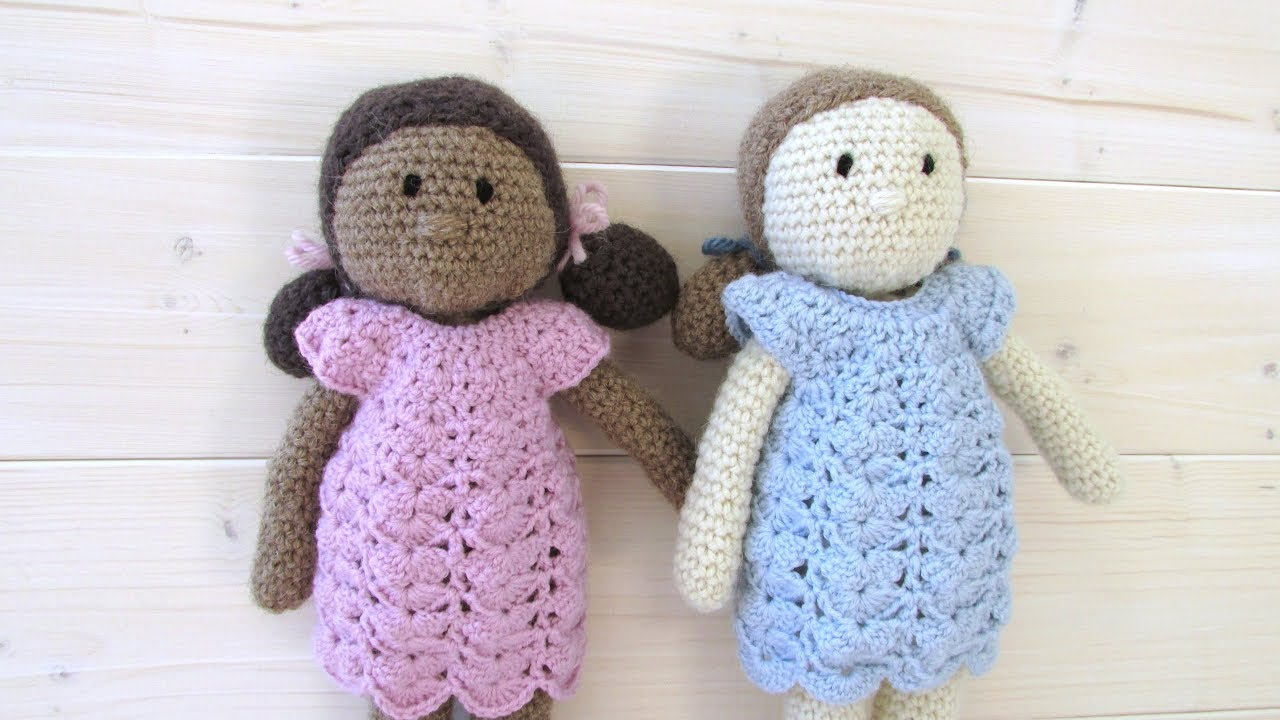 Simple Crochet Doll Pattern How To Crochet An Easy Doll Toy Amigurumi Doll Pattern Youtube